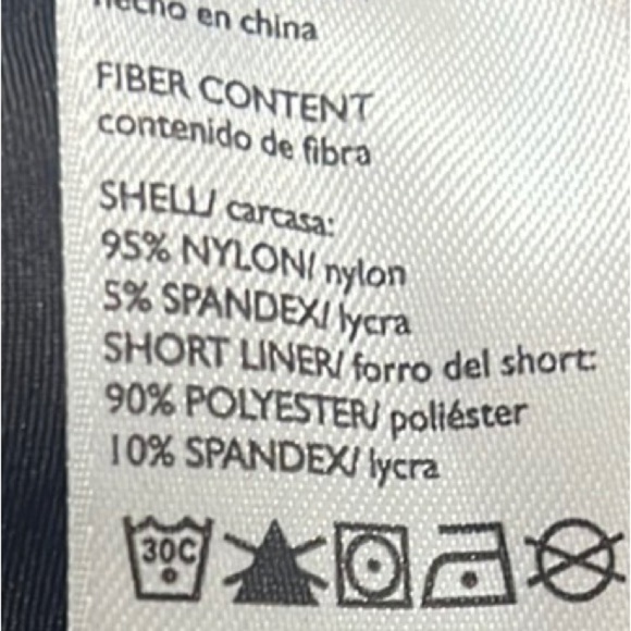 Eddie Bauer Black Skort with drawstring waist size Large - Picture 12 of 12